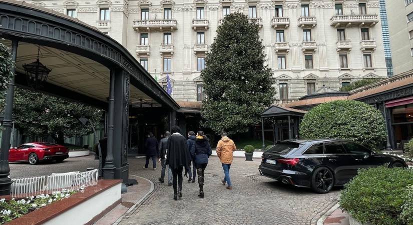 Présentation de nos vins a Milan