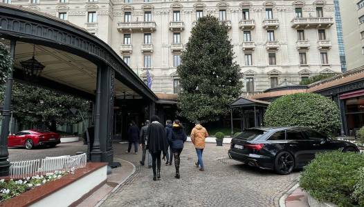 Présentation de nos vins a Milan